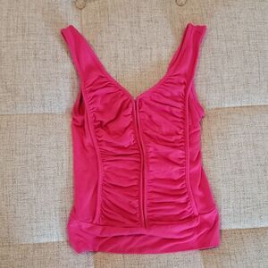Beautiful pink/ fusia Express top Y2K